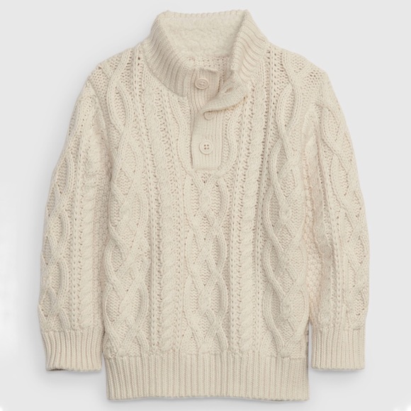 GAP Shirts & Tops Baby Gap Toddler Cable Knit Sweater Boys Size 5 T